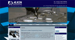 Desktop Screenshot of alkenengineering.co.uk
